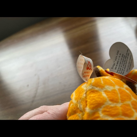 Ty Beanie Baby TWIGS Giraffe w/Tag Errors*RETIRED* - Picture 8 of 8